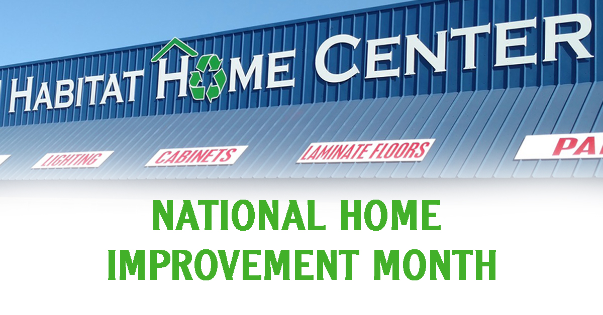 Home Center Corner National Home Improvement Month